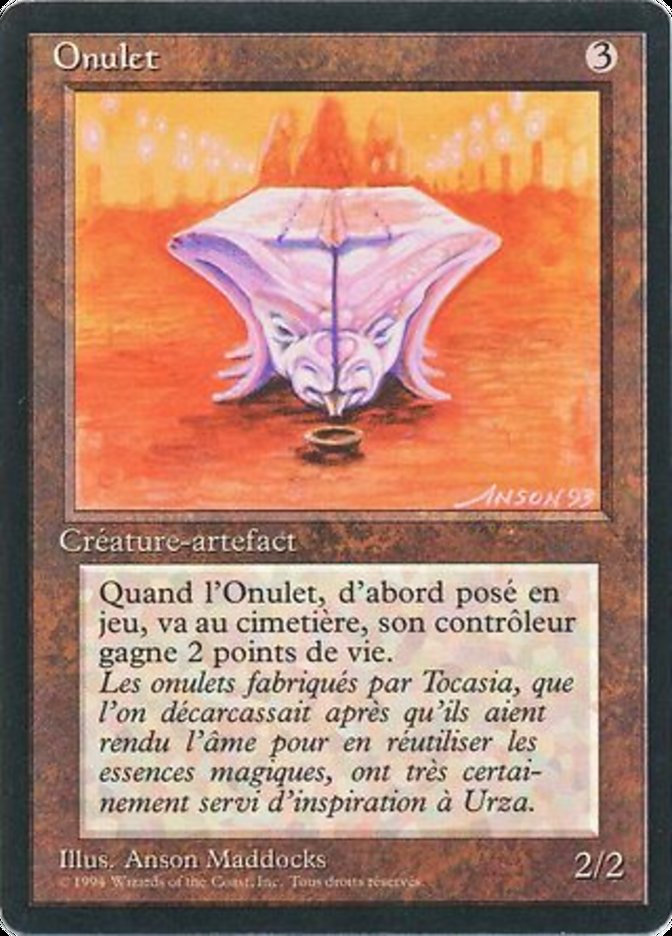 Onulet [Foreign Black Border] | Play N Trade Winnipeg