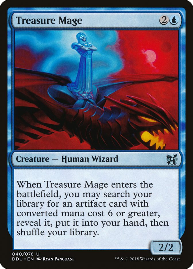 Treasure Mage [Duel Decks: Elves vs. Inventors] | Play N Trade Winnipeg