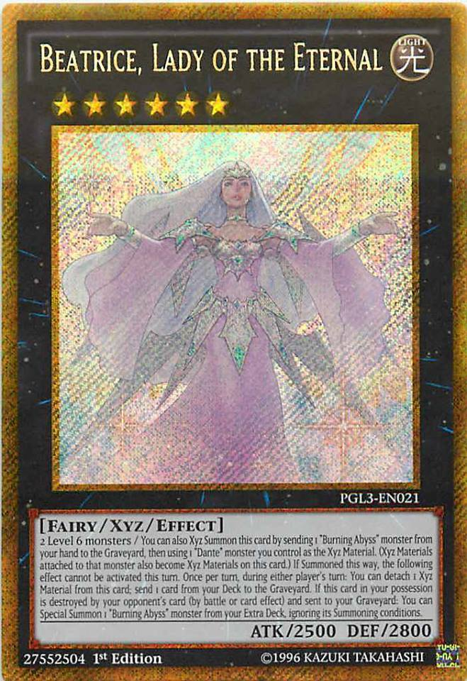 Beatrice, Lady of the Eternal [PGL3-EN021] Gold Secret Rare | Play N Trade Winnipeg