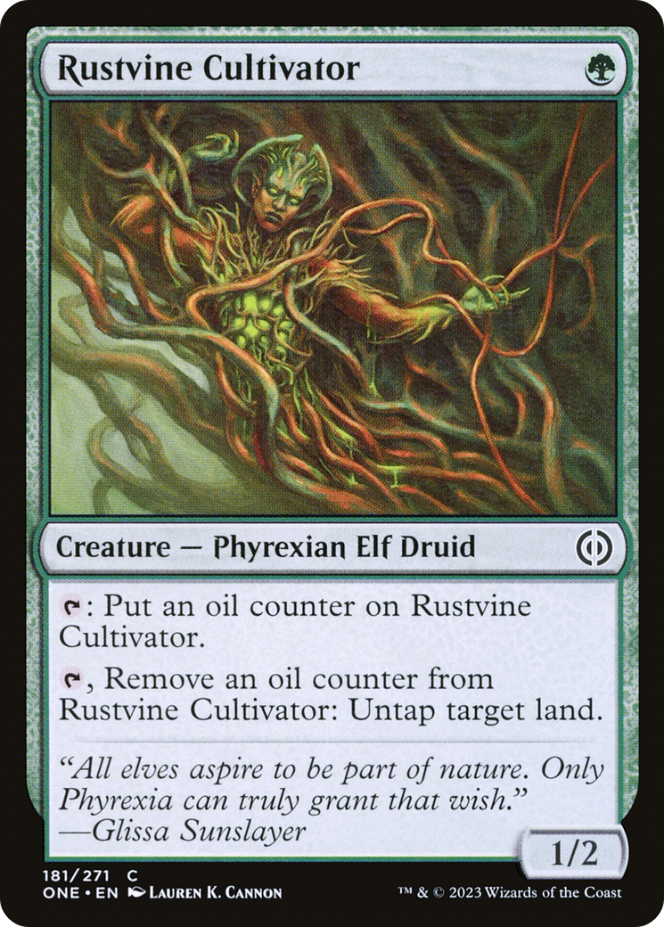 Rustvine Cultivator [Phyrexia: All Will Be One] | Play N Trade Winnipeg