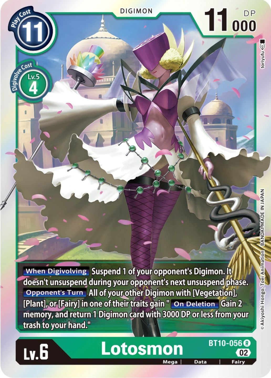 Lotosmon [BT10-056] [Xros Encounter] | Play N Trade Winnipeg