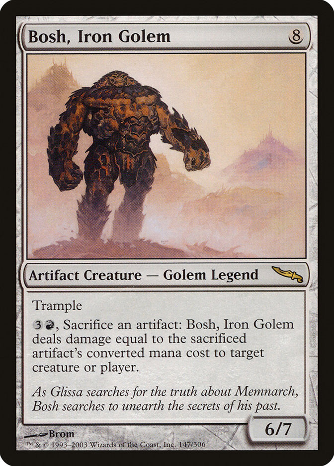 Bosh, Iron Golem [Mirrodin] | Play N Trade Winnipeg