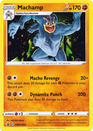 Machamp (SWSH053) [Sword & Shield: Black Star Promos] | Play N Trade Winnipeg