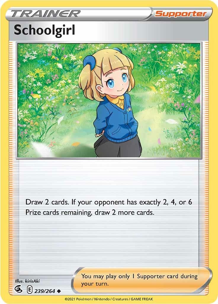 Schoolgirl (239/264) [Sword & Shield: Fusion Strike] | Play N Trade Winnipeg