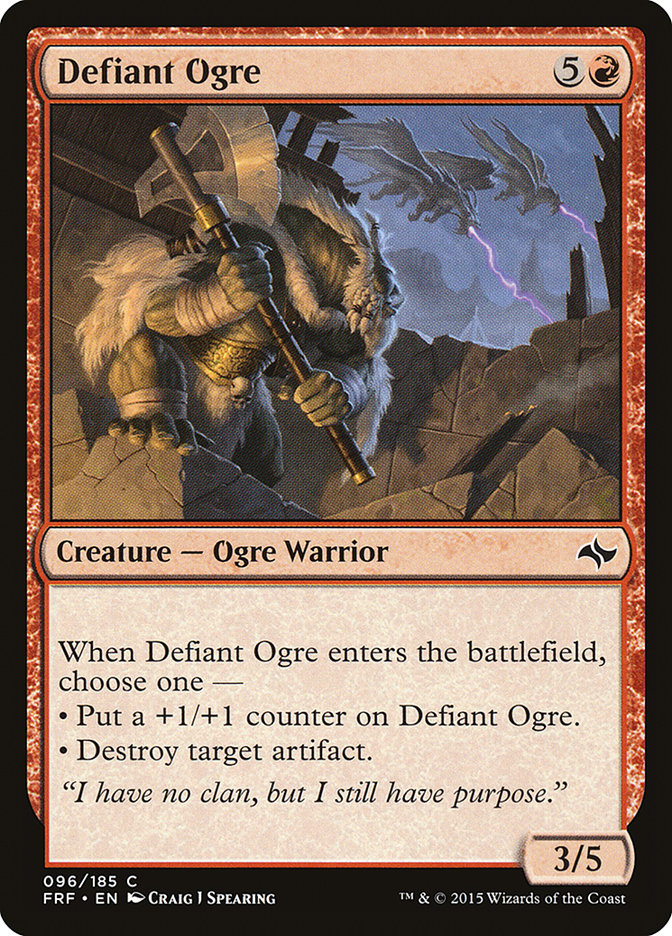 Defiant Ogre [Fate Reforged] | Play N Trade Winnipeg