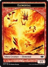 Elemental (008) // Squirrel (015) Double-sided Token [Modern Horizons Tokens] | Play N Trade Winnipeg