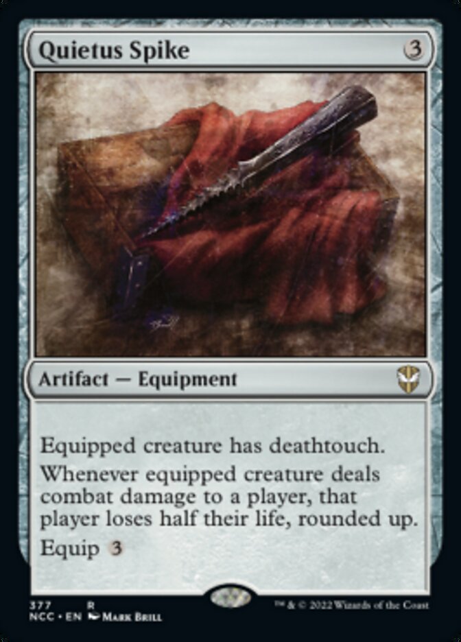 Quietus Spike [Streets of New Capenna Commander] | Play N Trade Winnipeg