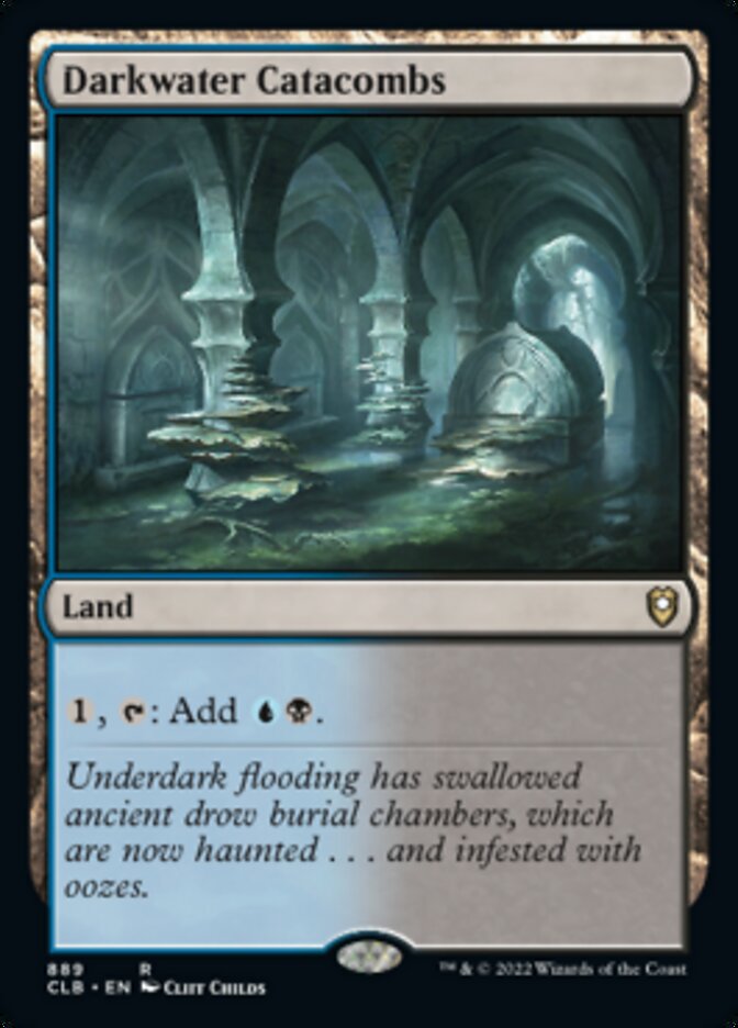 Darkwater Catacombs [Commander Legends: Battle for Baldur's Gate] | Play N Trade Winnipeg
