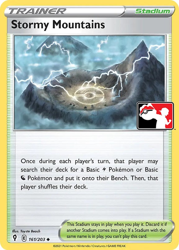 Stormy Mountains (161/203) [Prize Pack Series One] | Play N Trade Winnipeg