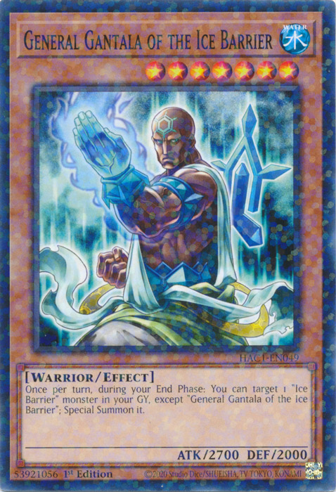 General Gantala of the Ice Barrier (Duel Terminal) [HAC1-EN049] Common | Play N Trade Winnipeg