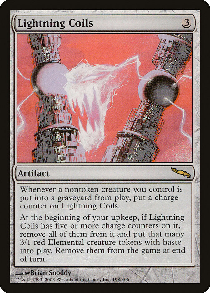 Lightning Coils [Mirrodin] | Play N Trade Winnipeg