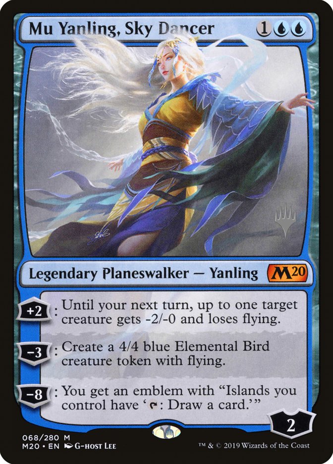 Mu Yanling, Sky Dancer (Promo Pack) [Core Set 2020 Promos] | Play N Trade Winnipeg