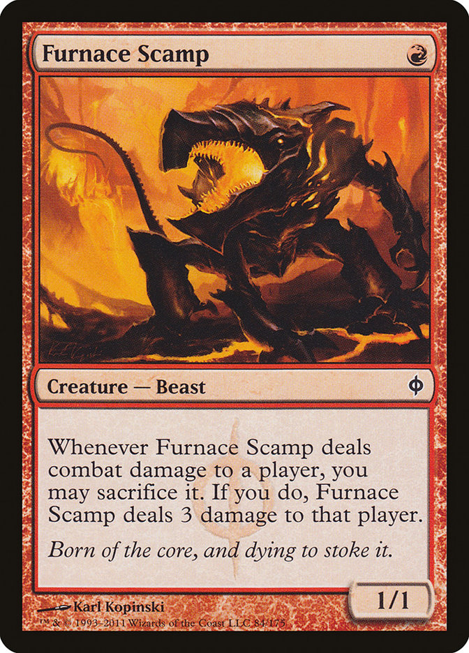 Furnace Scamp [New Phyrexia] | Play N Trade Winnipeg