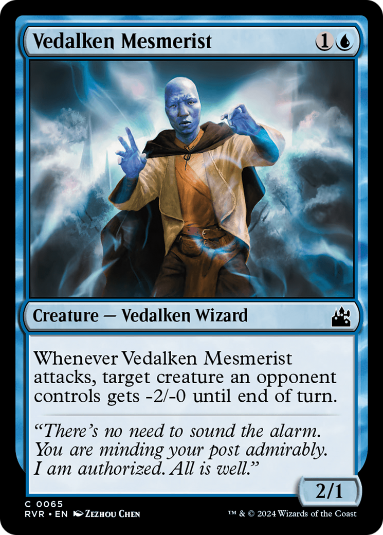 Vedalken Mesmerist [Ravnica Remastered] | Play N Trade Winnipeg