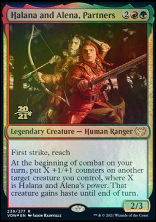 Halana and Alena, Partners [Innistrad: Crimson Vow Prerelease Promos] | Play N Trade Winnipeg