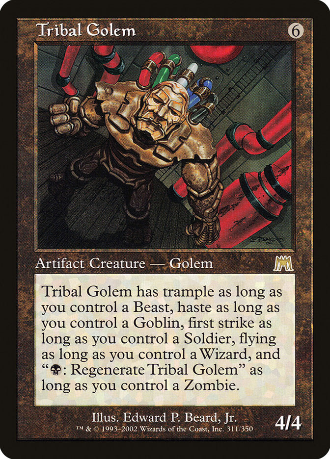 Tribal Golem [Onslaught] | Play N Trade Winnipeg