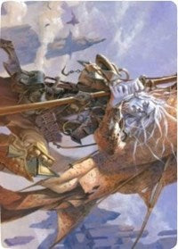 Sea Gate Banneret Art Card [Zendikar Rising Art Series] | Play N Trade Winnipeg