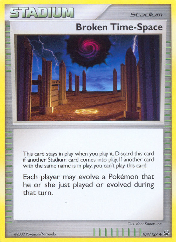 Broken Time-Space (104/127) [Platinum: Base Set] | Play N Trade Winnipeg