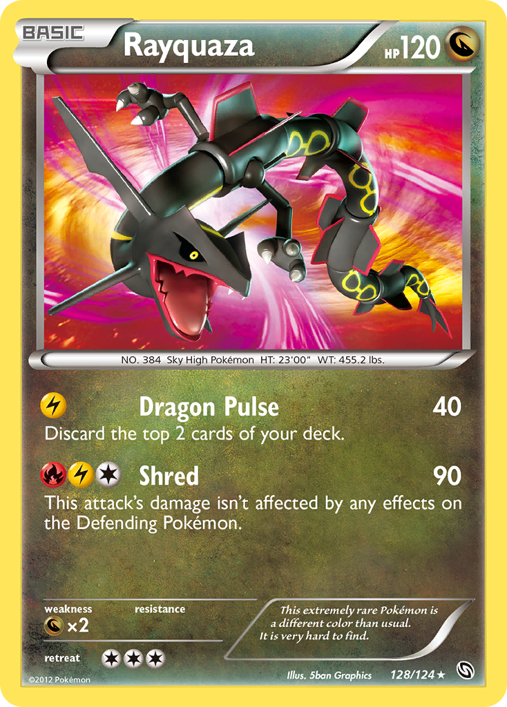 Rayquaza (128/124) [Black & White: Dragons Exalted] | Play N Trade Winnipeg