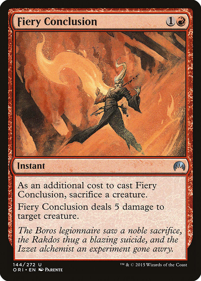 Fiery Conclusion [Magic Origins] | Play N Trade Winnipeg