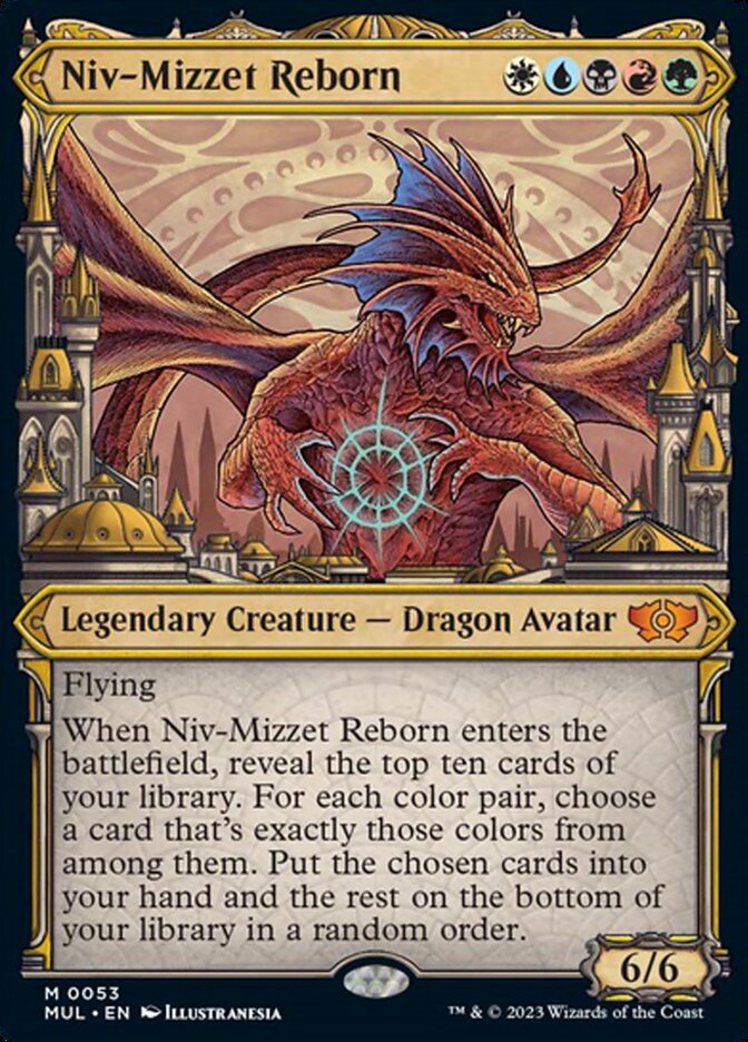 Niv-Mizzet Reborn [Multiverse Legends] | Play N Trade Winnipeg