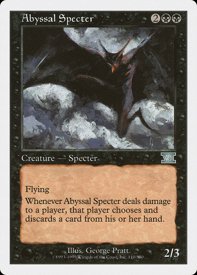 Abyssal Specter [Classic Sixth Edition] | Play N Trade Winnipeg