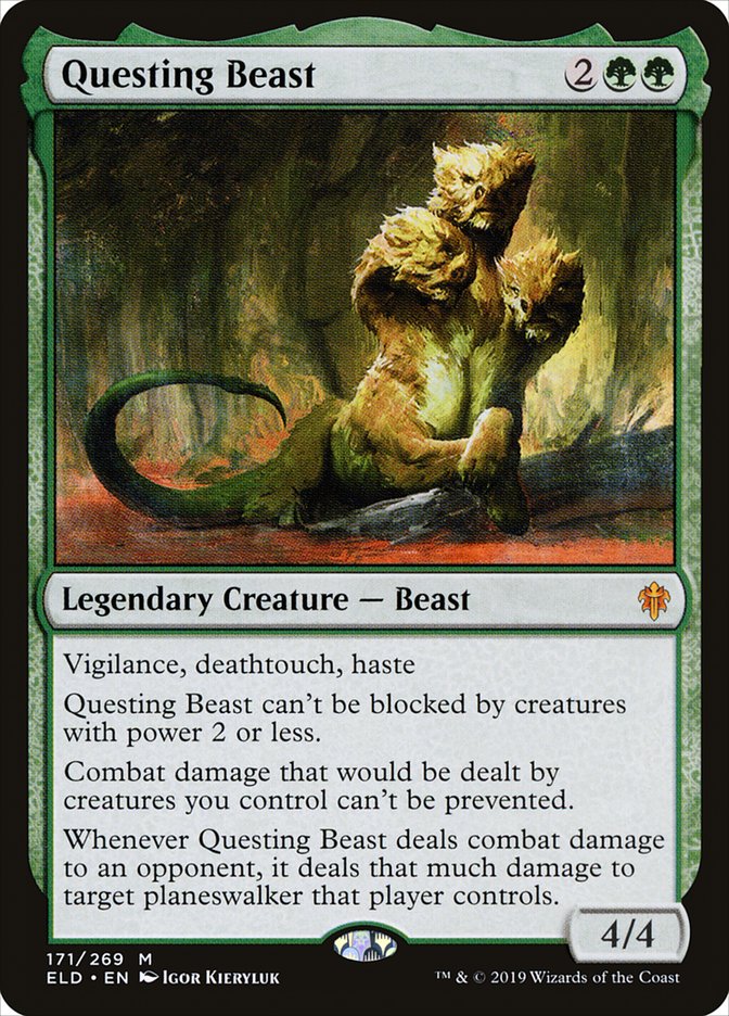 Questing Beast [Throne of Eldraine] | Play N Trade Winnipeg