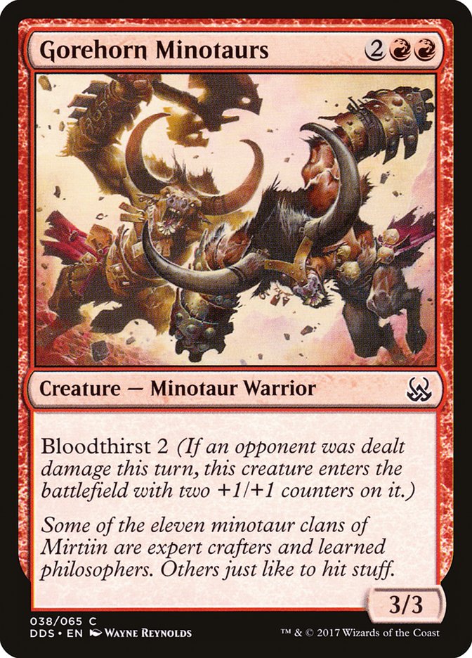 Gorehorn Minotaurs [Duel Decks: Mind vs. Might] | Play N Trade Winnipeg