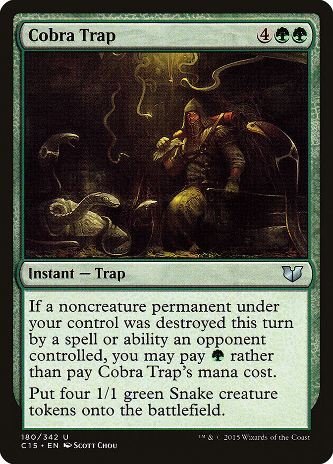 Cobra Trap [Commander 2015] | Play N Trade Winnipeg
