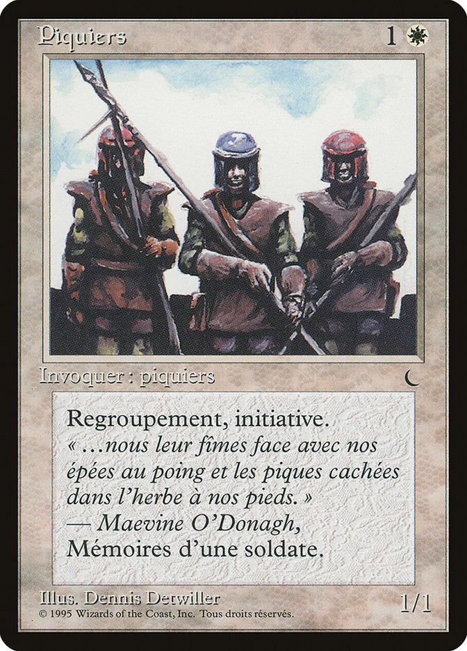 Pikemen (French) - "Piquiers" [Renaissance] | Play N Trade Winnipeg