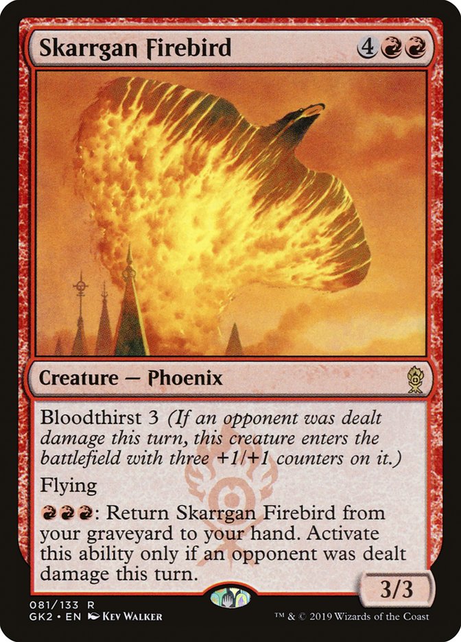 Skarrgan Firebird [Ravnica Allegiance Guild Kit] | Play N Trade Winnipeg