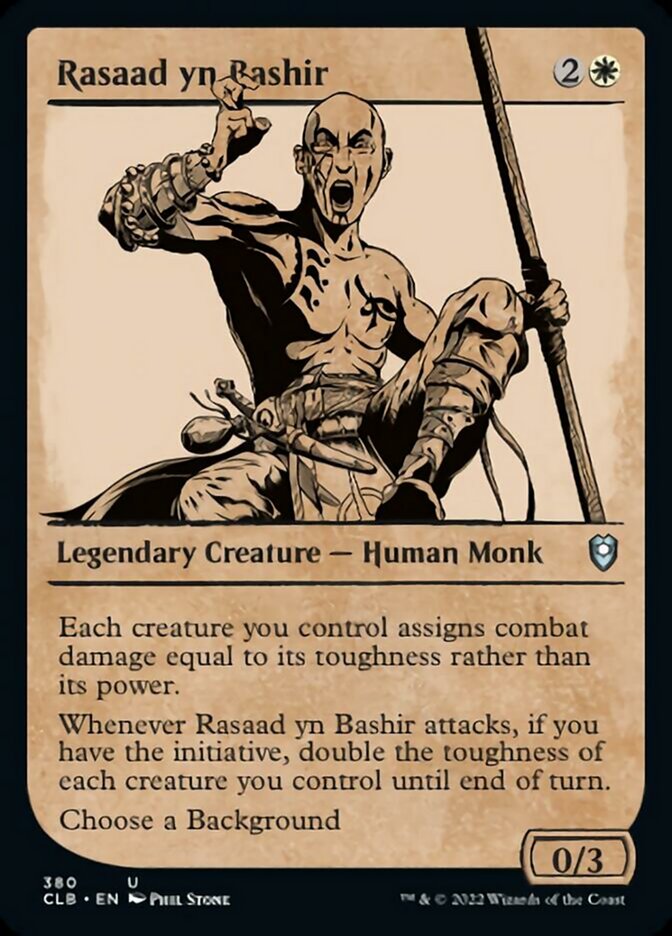 Rasaad yn Bashir (Showcase) [Commander Legends: Battle for Baldur's Gate] | Play N Trade Winnipeg