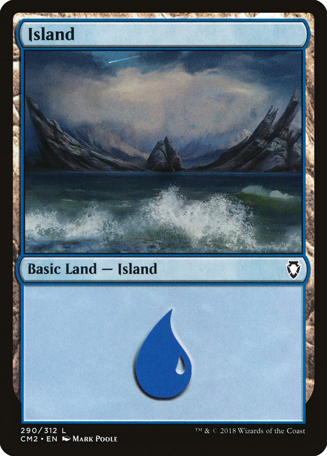 Island (290) [Commander Anthology Volume II] | Play N Trade Winnipeg