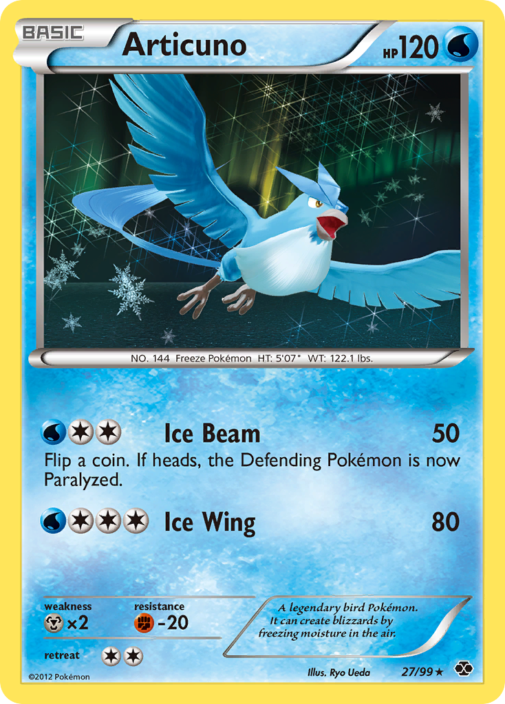 Articuno (27/99) [Black & White: Next Destinies] | Play N Trade Winnipeg