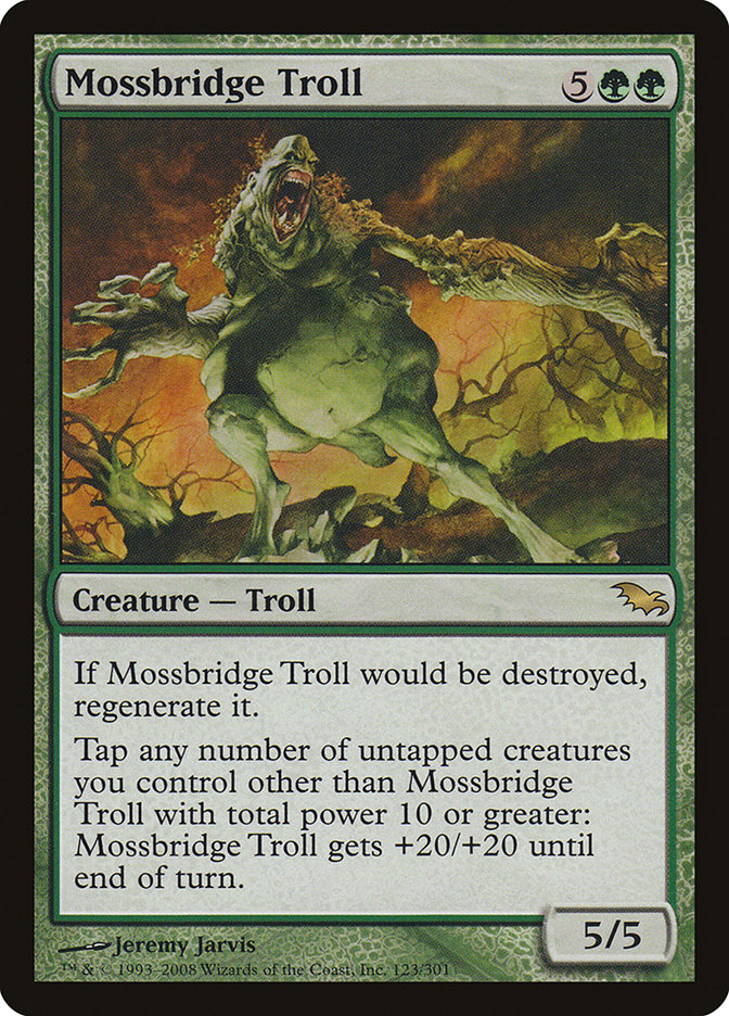 Mossbridge Troll [Shadowmoor] | Play N Trade Winnipeg