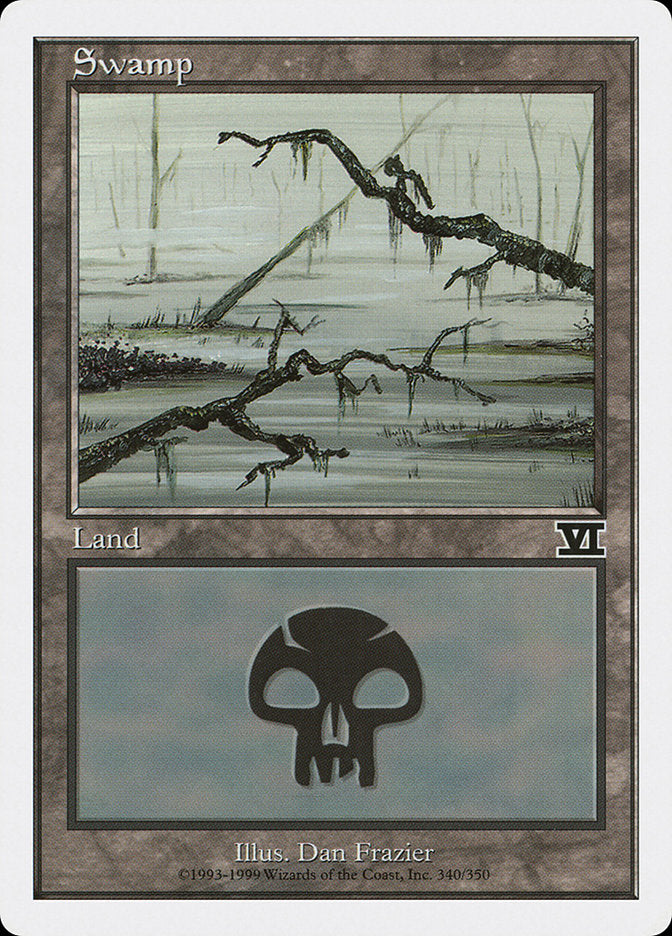 Swamp (340) [Classic Sixth Edition] | Play N Trade Winnipeg