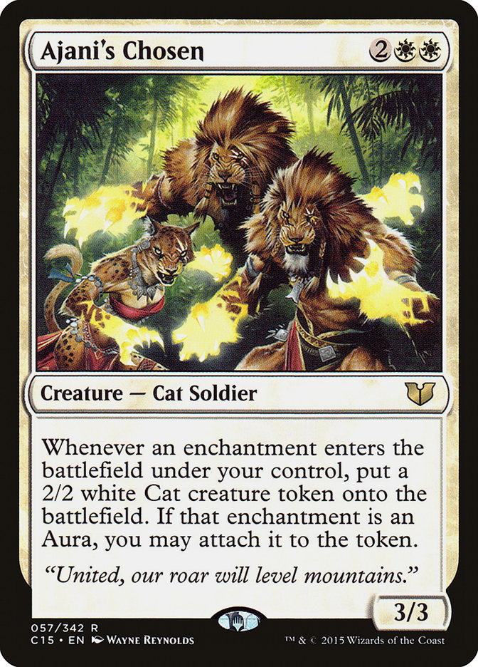 Ajani's Chosen [Commander 2015] | Play N Trade Winnipeg