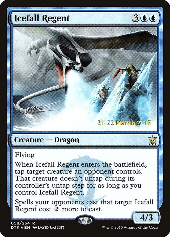 Icefall Regent  [Dragons of Tarkir Prerelease Promos] | Play N Trade Winnipeg