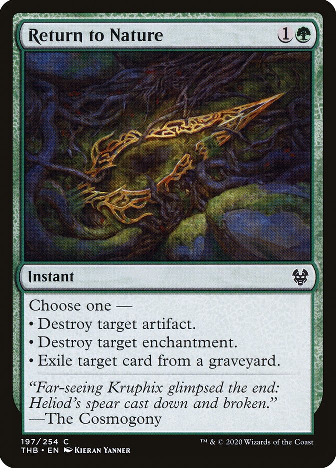 Return to Nature [Theros Beyond Death] | Play N Trade Winnipeg