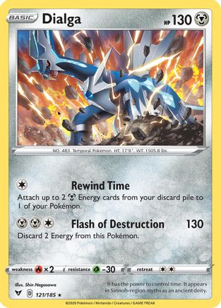 Dialga (121/185) (Theme Deck Exclusive) [Sword & Shield: Vivid Voltage] | Play N Trade Winnipeg