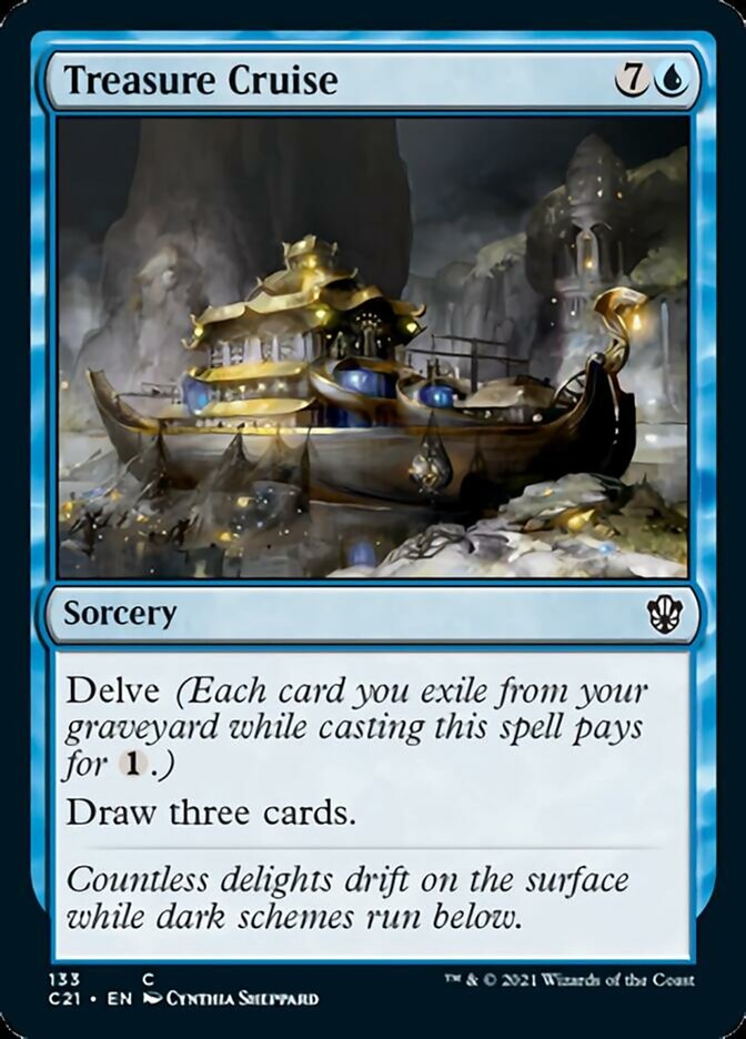 Treasure Cruise [Commander 2021] | Play N Trade Winnipeg
