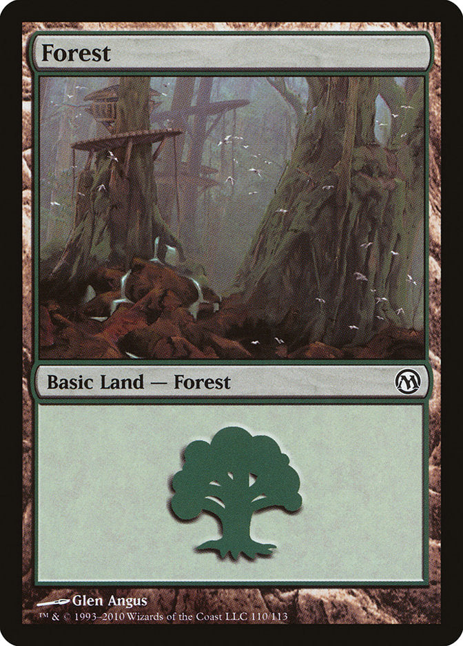 Forest (110) [Duels of the Planeswalkers] | Play N Trade Winnipeg