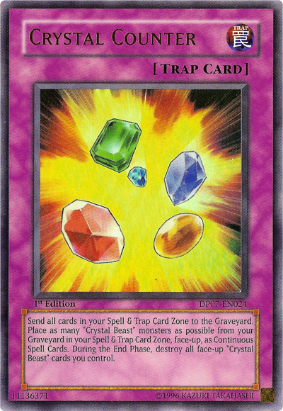 Crystal Counter [DP07-EN024] Ultra Rare | Play N Trade Winnipeg