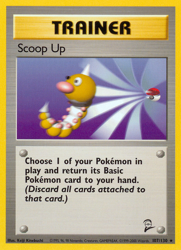 Scoop Up (107/130) [Base Set 2] | Play N Trade Winnipeg