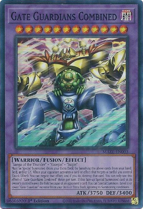 Gate Guardians Combined [MAZE-EN003] Super Rare | Play N Trade Winnipeg