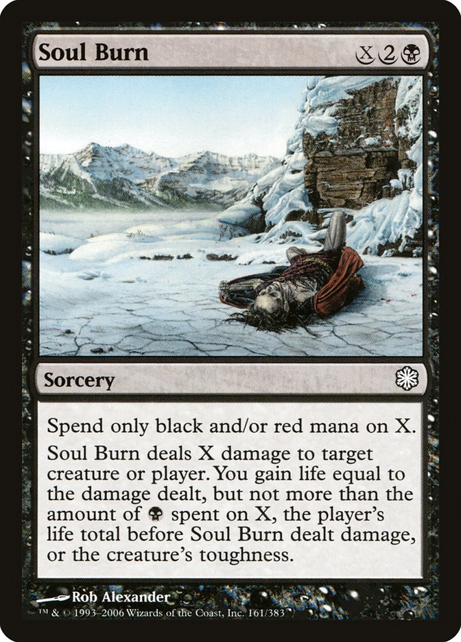 Soul Burn [Coldsnap Theme Decks] | Play N Trade Winnipeg