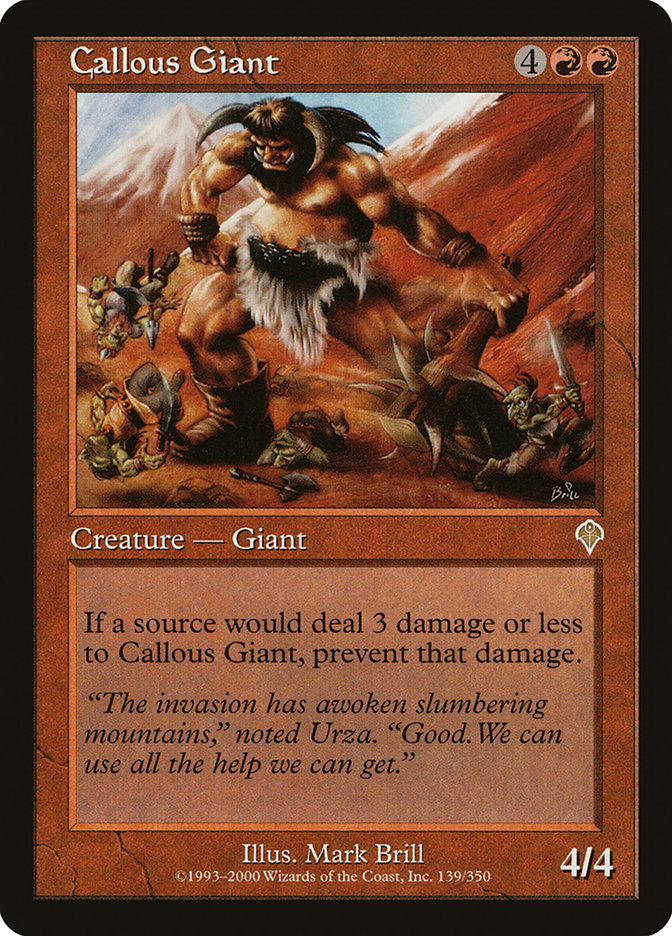 Callous Giant [Invasion] | Play N Trade Winnipeg