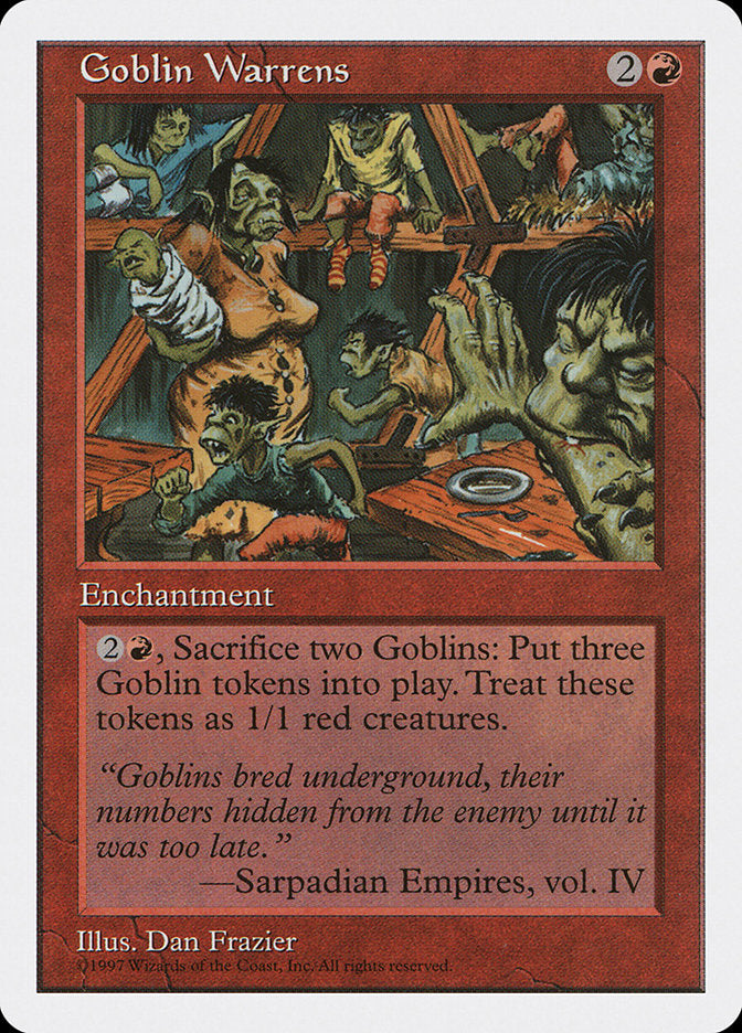 Goblin Warrens [Fifth Edition] | Play N Trade Winnipeg