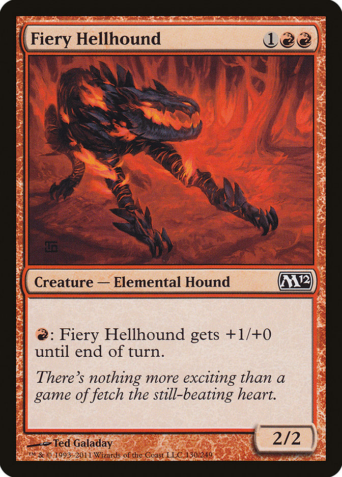 Fiery Hellhound [Magic 2012] | Play N Trade Winnipeg