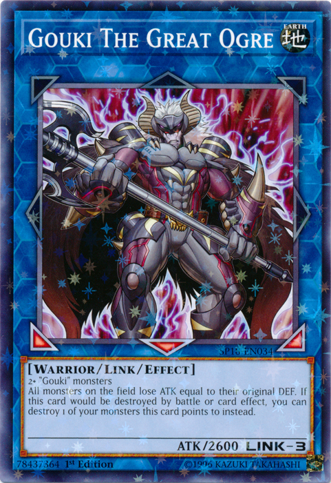 Gouki The Great Ogre [SP18-EN034] Starfoil Rare | Play N Trade Winnipeg